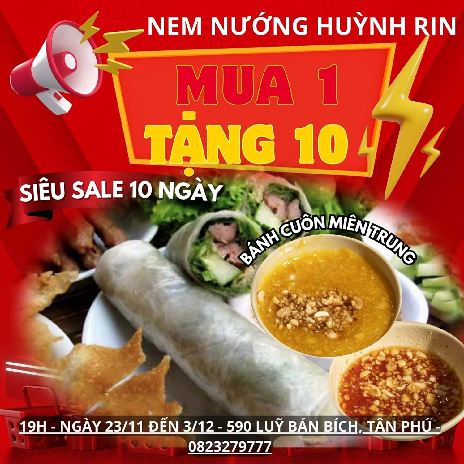 An tâm với 10 quán Nem Nướng Quận Phú Nhuận ngon chất lượng Sài Gòn Hồ Chí Minh (6)